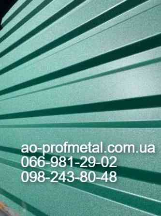 Профнастил зеленого кольору RAL6005 мат та глянець. Київ