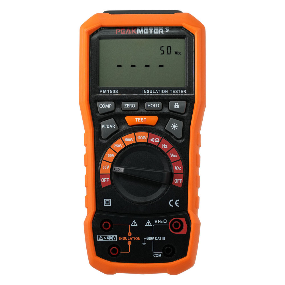 Мегаомметр (0-100 ГΩ) (тестер сопротивления изоляции) PROTESTER PM1508 Харків - зображення 1
