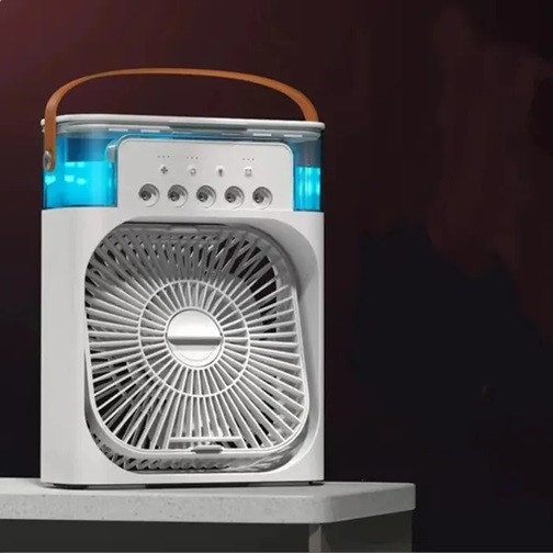 Вентилятор настольный с увлажнителем 19036 10 Вт 8х19х26 см  белый Киев - изображение 7