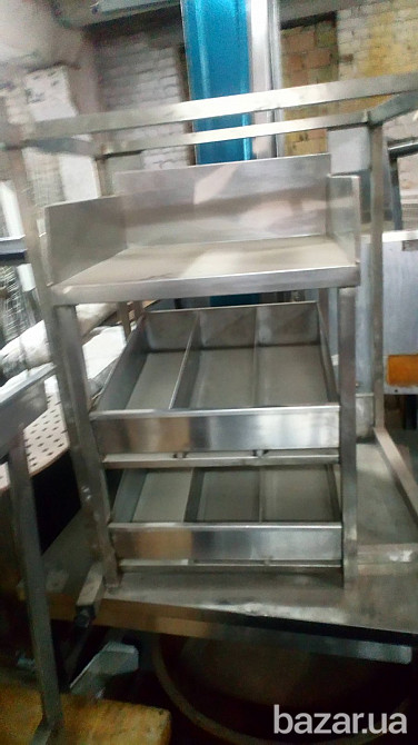 Нейтральні меблі з нержавіючої сталі Київ - зображення 3