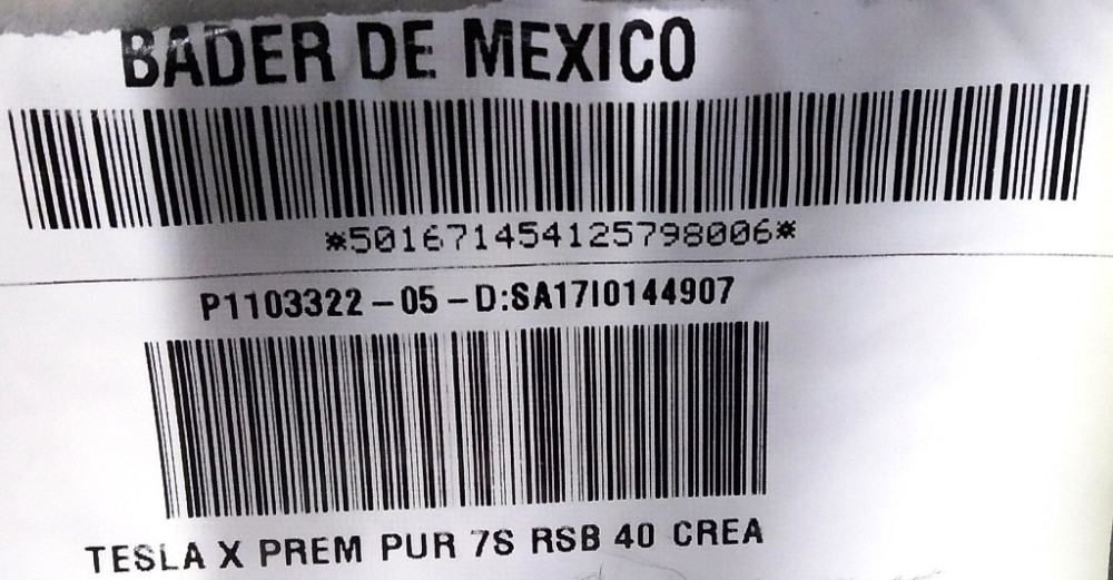 Обшивка спинки одинарного правого сиденья 2-го ряда PUR CRM (с повреждением) Tesla model X 2345616-0 Київ - зображення 4