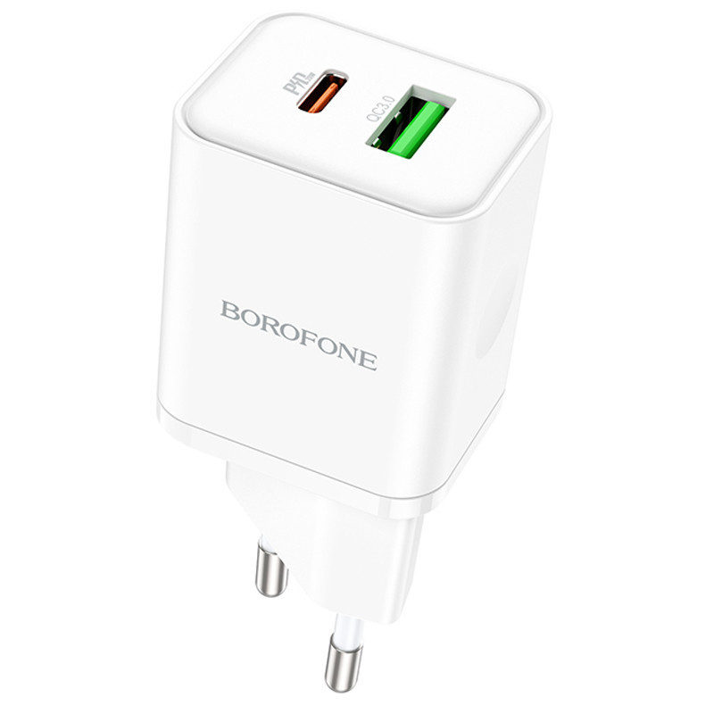 СЗУ Borofone BN7 PD20W+QC3.0 (1USB-A/1C) Херсон - изображение 1