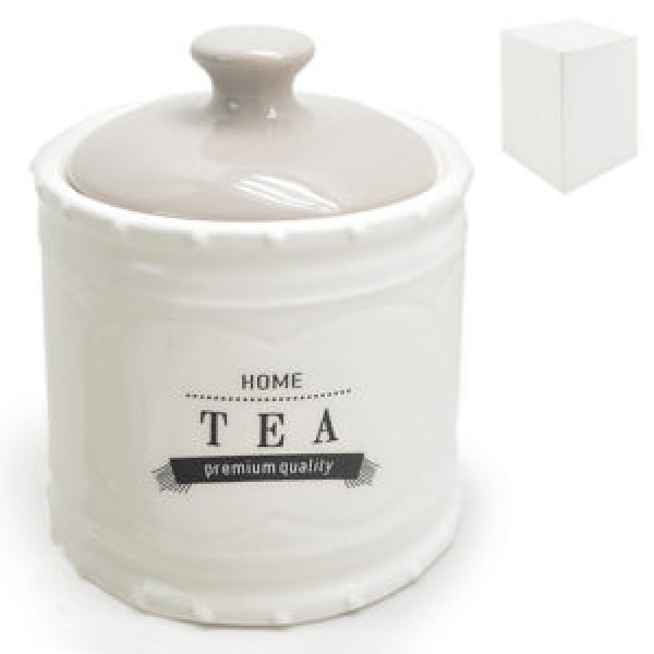 Банка для зберігання чаю Stenson Prestige MC-4054-T 600 мл Киев - изображение 1
