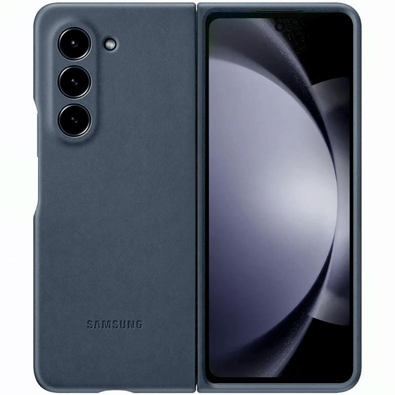 Кожаный чехол Leather Case (AAA) для Samsung Galaxy Z Fold5 Херсон - зображення 1