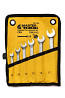 Ключи комбинированные MASTERTOOL COLD FORGED набор 6 шт (8/10/12/13/14/17 мм) 31CrV3 DIN 3113 в чехл Харьков