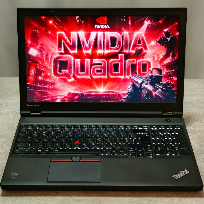 Ноутбук Lenovo ThinkPad W541 15.6 i7 16/512 SSD Відеокарта дискретна Nvidia Quadro K2100M 2GB GDDR5 Киев - изображение 1