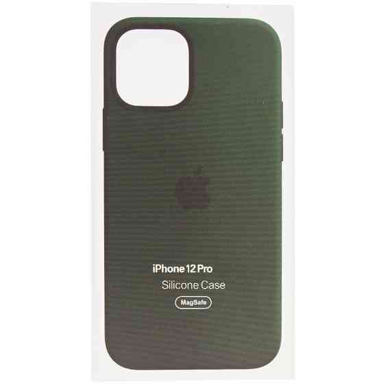 Чехол Silicone case (AAA) with Magsafe and Animation для Apple iPhone 12 Pro / 12 (6.1") Херсон