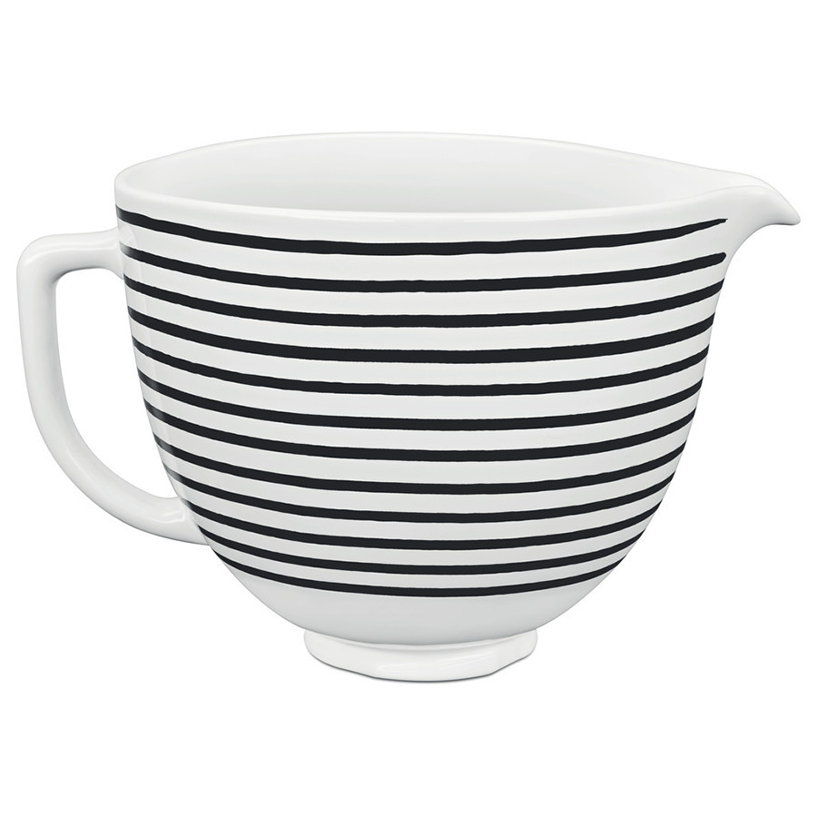 Чаша для міксера KitchenAid 5KSM2CB5PHS 4.7 л біла з чорним Киев - изображение 1