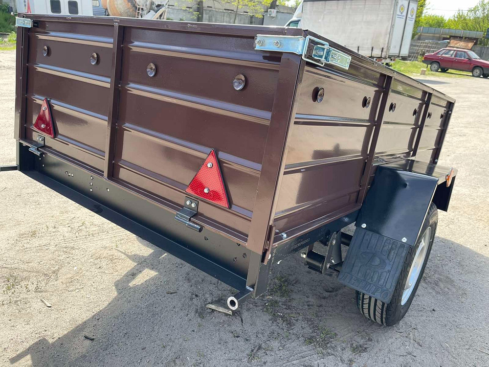 Купити причіп 210х130х50 на ресорах Волга Запорожье - изображение 4