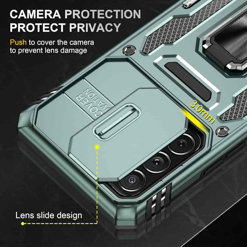 Ударопрочный чехол Camshield Army Ring для Samsung Galaxy A53 5G Херсон - изображение 4