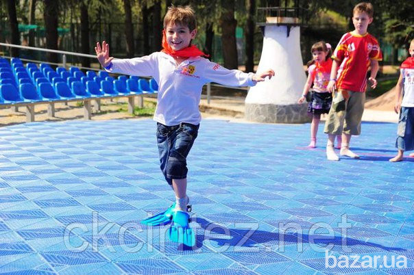 Модульное напольное покрытие для парков отдыха Киев - изображение 5