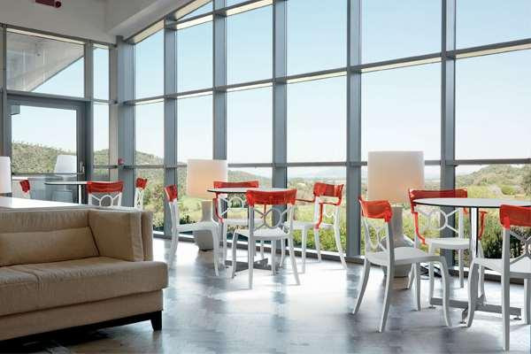 Стул Papatya Opera-S сиденье белое, верх прозрачно-дымчатый Киев - изображение 5