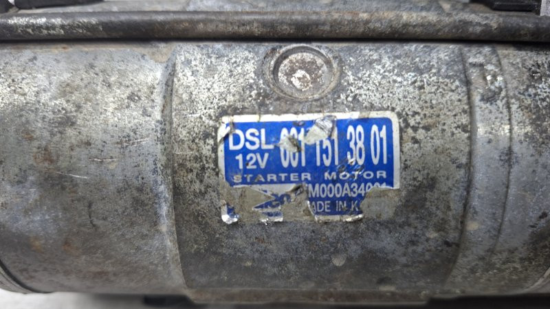 Стартер SsangYong Actyon CJ 2.0 DIESEL D20DT 2005 (б/у) Київ - зображення 4