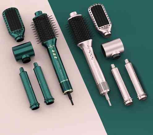 Фен-стайлер IPARAH 5 в 1  P-505G GREEN 1300 Вт зеленый Київ