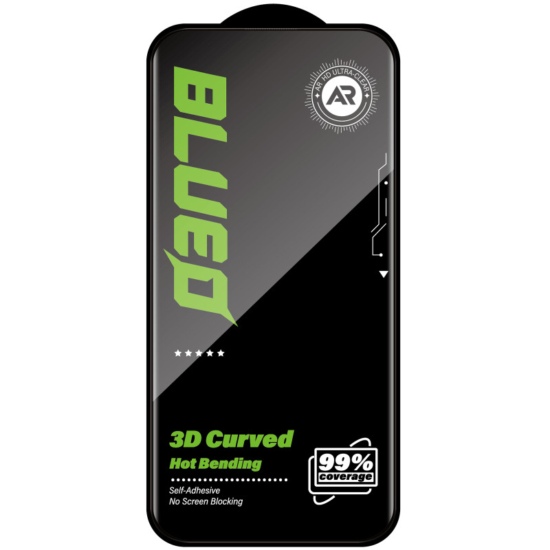 Защитное 3D стекло Blueo Hot Bending AR Anti-Reflective для Apple iPhone 17 Pro Max/16 Pro Max 6.9" Херсон - зображення 2