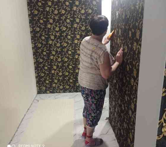 Поклейка обоев Теремки и другие районы Киев