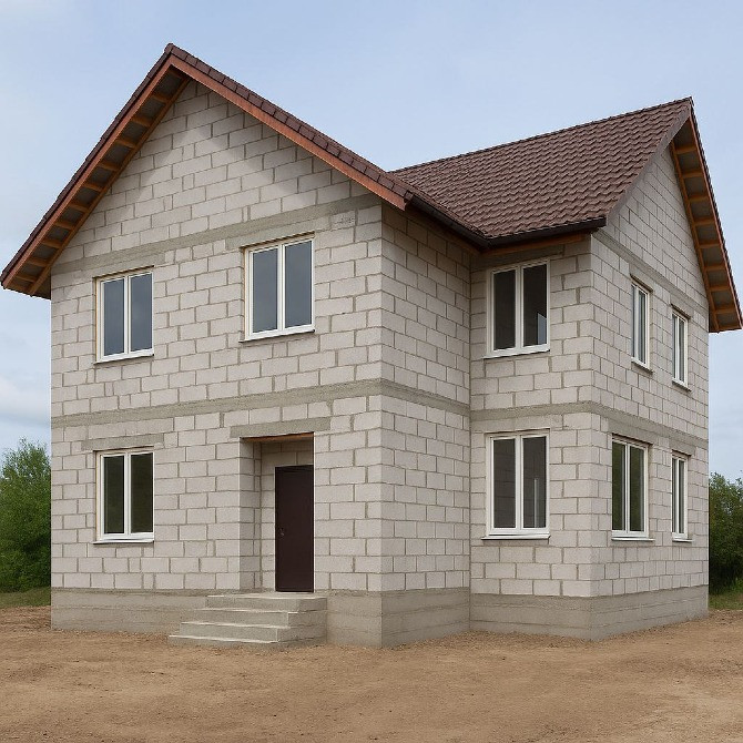 Скибин (7км Бровари). Продам котедж 300кв.м під оздоблення, 15сот Без% Бровари - зображення 7