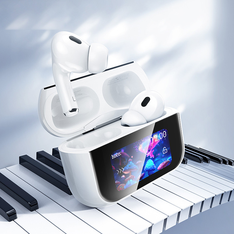 Беспроводные TWS наушники Hoco EW79 Bright with Touch Screen ANC Херсон - изображение 8