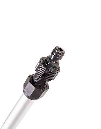 Щетка для мойки автомобильная MASTERTOOL с алюминиевой телескопической ручкой 1070-1680 мм с быстрос Харків