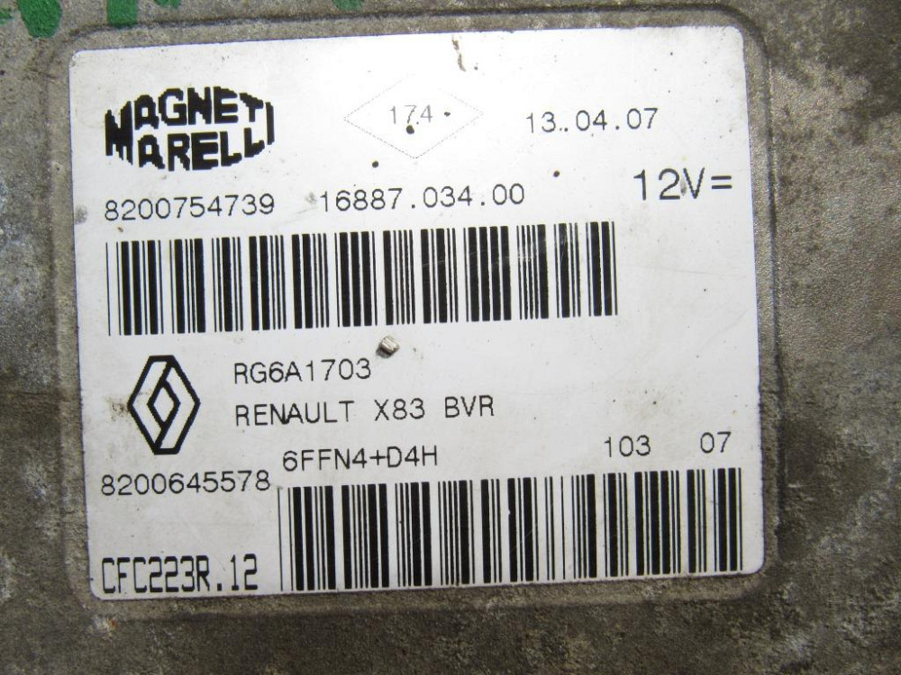 ЭБУ Блок управления АКПП Renault Trafic 2.5 dci 2007-2013 Ковель - зображення 2