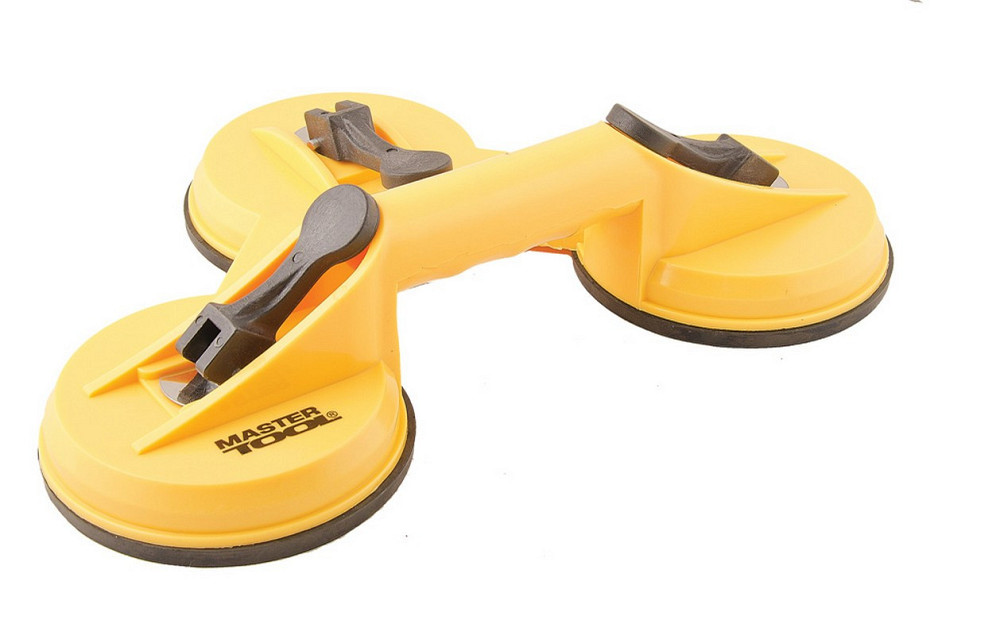 Держатель для стекла MASTERTOOL вакуумный Ø 125 мм 3в1 160 кг ABS пластик 14-0903 Харків - зображення 3
