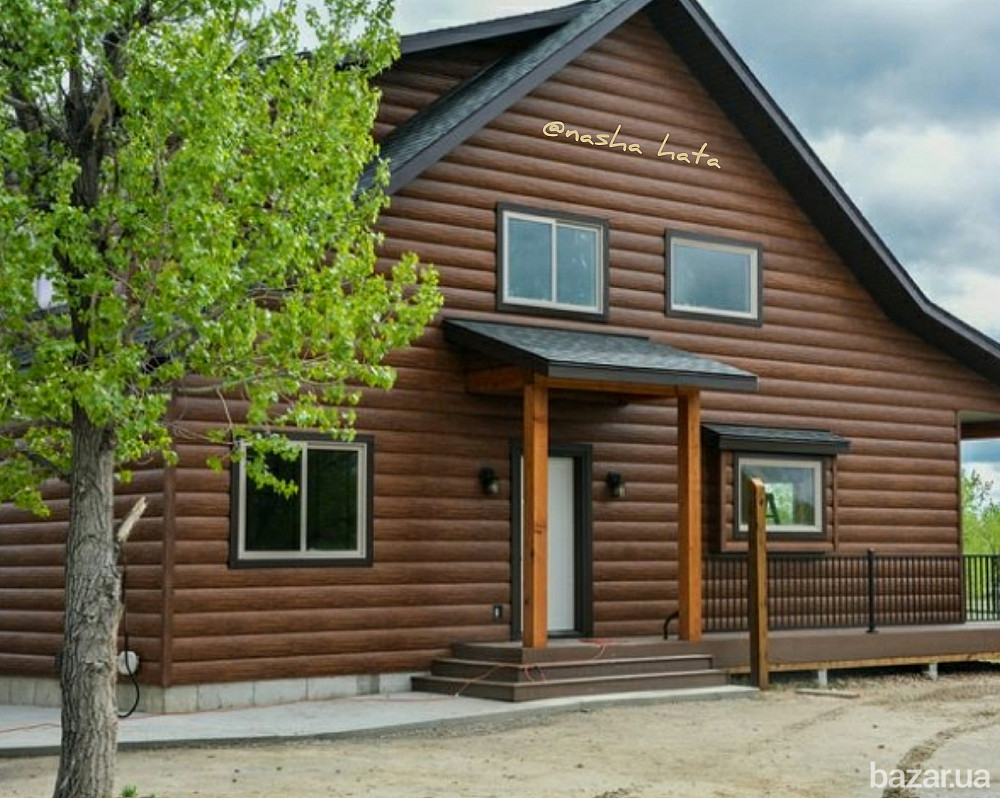 металевий сайдинг (блок хаус) виготовлення і монтаж. Стрый - изображение 1