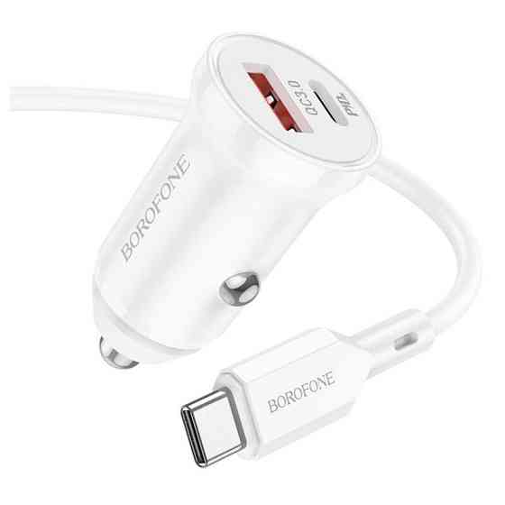 АЗУ Borofone BZ18A PD20W+QC3.0 (1USB-A/1C) + кабель Type-C to Type-C Херсон