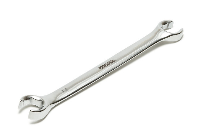 Ключ разрезной MASTERTOOL двусторонний 16х18 мм 31CrV3 74-1618 Харків - зображення 1