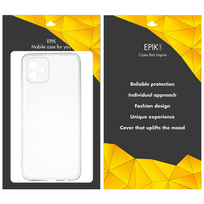 TPU чехол Epic Transparent 1,5mm Full Camera для Samsung Galaxy A04 Херсон - зображення 6