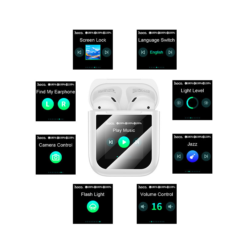 Беспроводные TWS наушники Hoco EW80 Magnificent with Touch Screen Херсон - изображение 7