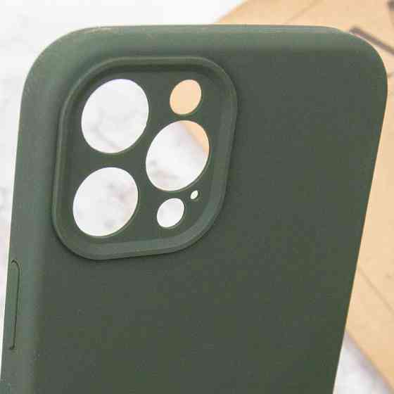 Чехол Silicone Case Full Camera Protective (AA) NO LOGO для Apple iPhone 12 Pro Max (6.7") Херсон