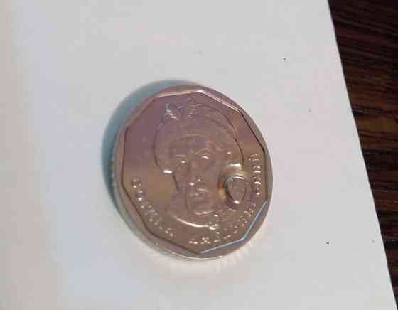 Монета 5 гривен. Брак Львов