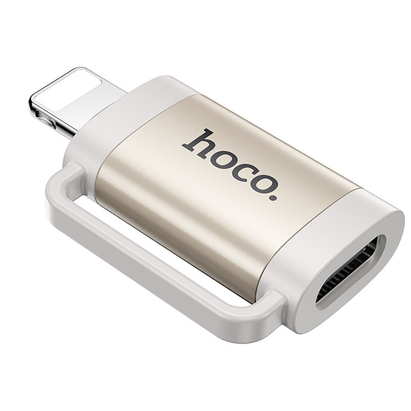 Переходник Hoco UA31B OTG Lightning male to Type-C female Херсон - зображення 2