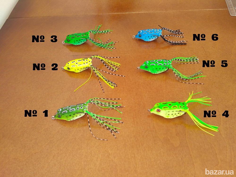 Лягушка воблер незацепляйка на щуку с хвостиком 7 гр Бориспіль - зображення 7