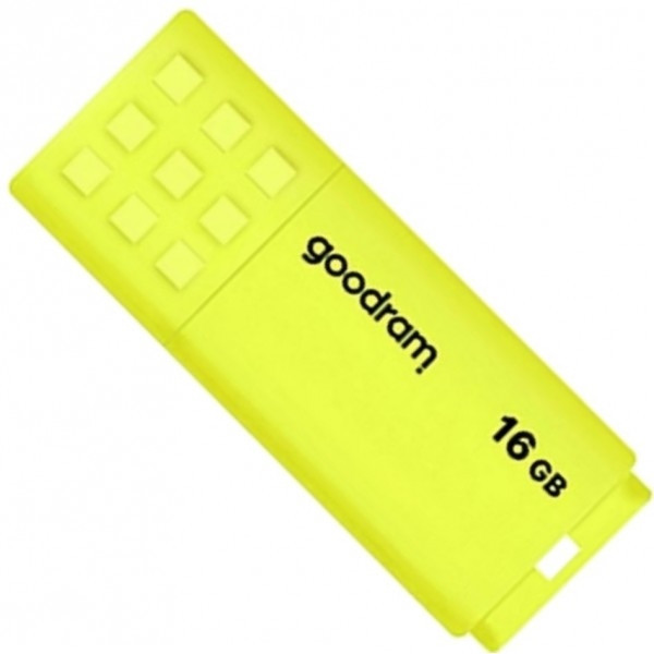 Флеш пам'ять GOODRAM UME2 16GB USB2.0 Yellow (UME2-0160Y0R11) Харьков - изображение 2