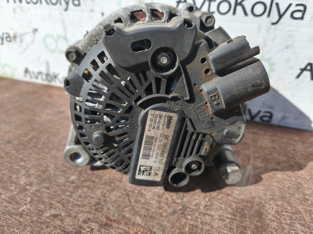 Генератор 150A Citroen C3 Picasso 1.6 hdi 2009-2017 (9678048880) Ковель - зображення 5