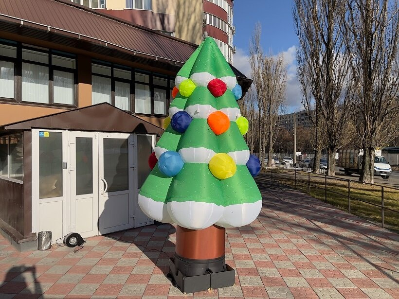 Шоу куля новорічна фотозона Київ - зображення 12