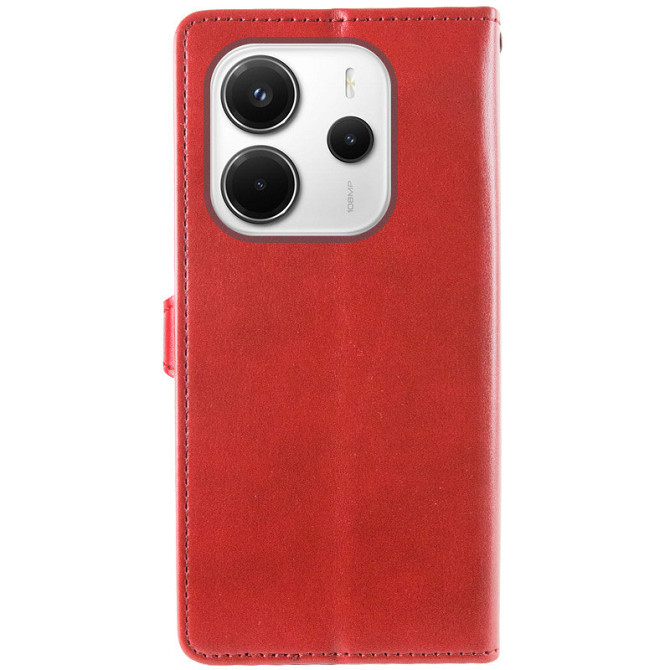 Кожаный чехол-книжка GETMAN Gallant (PU) для Xiaomi Redmi Note 14 4G (Europe version) Херсон - зображення 2