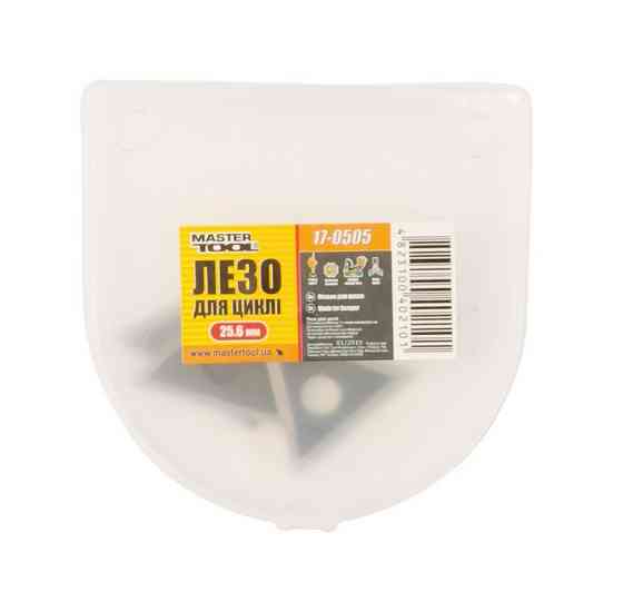 Лезвие для цикли MASTERTOOL 25.6х25.6х2 мм 3 шт 17-0505 Харків