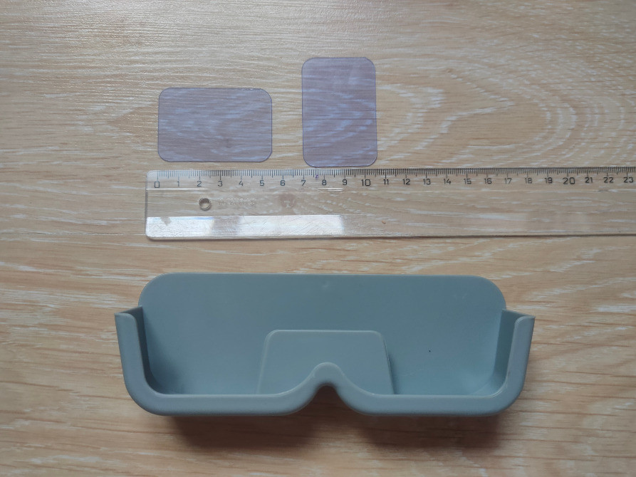 Настенный держатель для хранения очков (органайзер серый) Київ - зображення 8