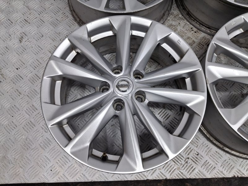 Диски титан комплект R17 Nissan Qashqai J11 1.2 БЕНЗИН HRA2DDT 2013 (б/у) Київ - зображення 4
