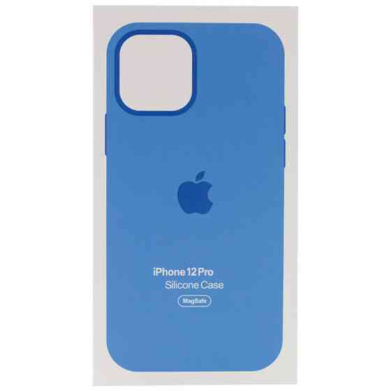 Чехол Silicone case (AAA) with Magsafe and Animation для Apple iPhone 12 Pro / 12 (6.1") Херсон