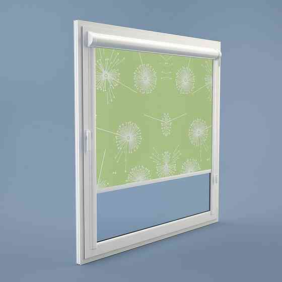 Рулонна штора Rolets Квіти 2-54287-725 72.5x170 см закритого типу Салатова Київ