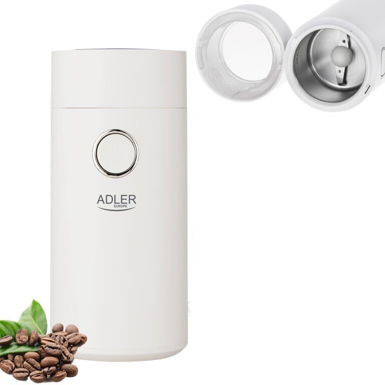 Кофемолка электрическая Adler AD-4446-ws 150 Вт белая Киев - изображение 3