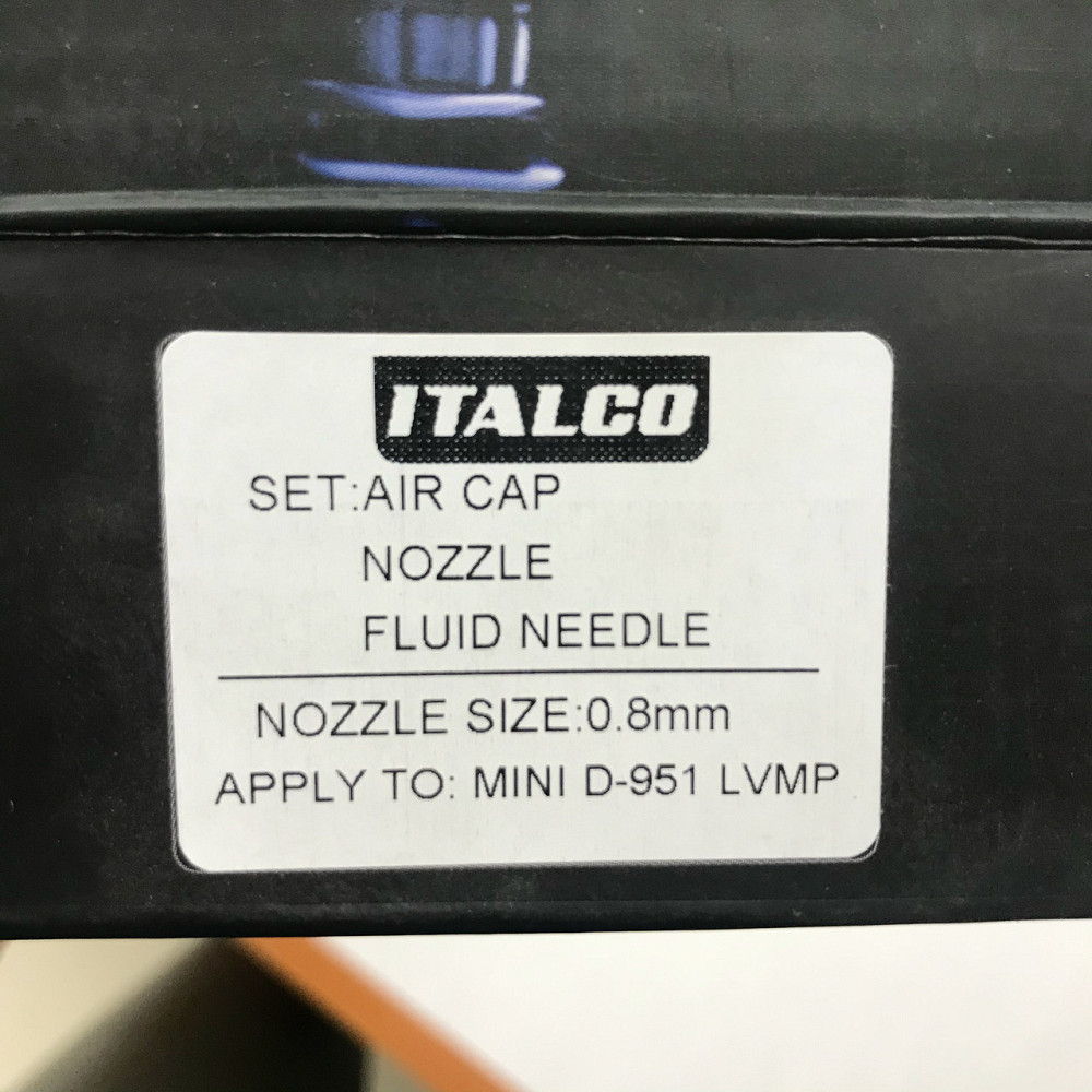Форсунка 0,8мм для краскопультов D-951-MINI LVMP ITALCO NS-D-951-MINI-0.8LM Харків - зображення 3