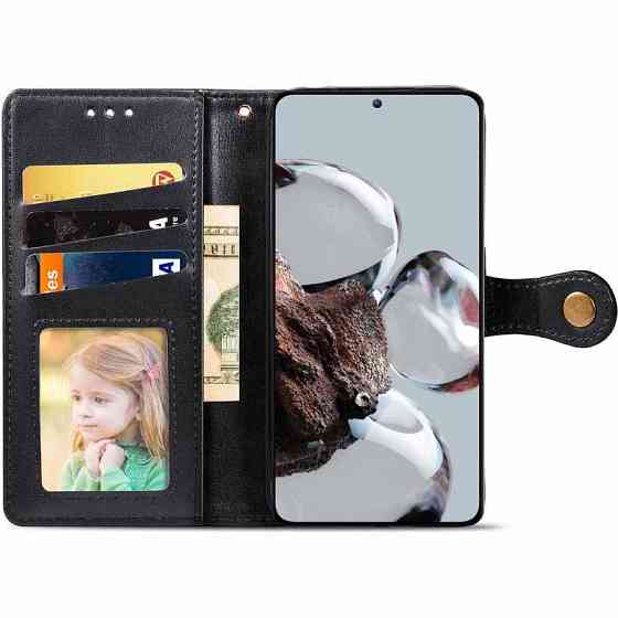 Кожаный чехол-книжка GETMAN Gallant (PU) для Xiaomi 12T / 12T Pro Херсон