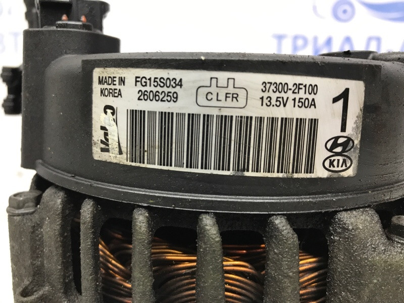 Генератор Kia Sportage 2010-2016 373002F100 (Арт. 54740) Київ - зображення 6
