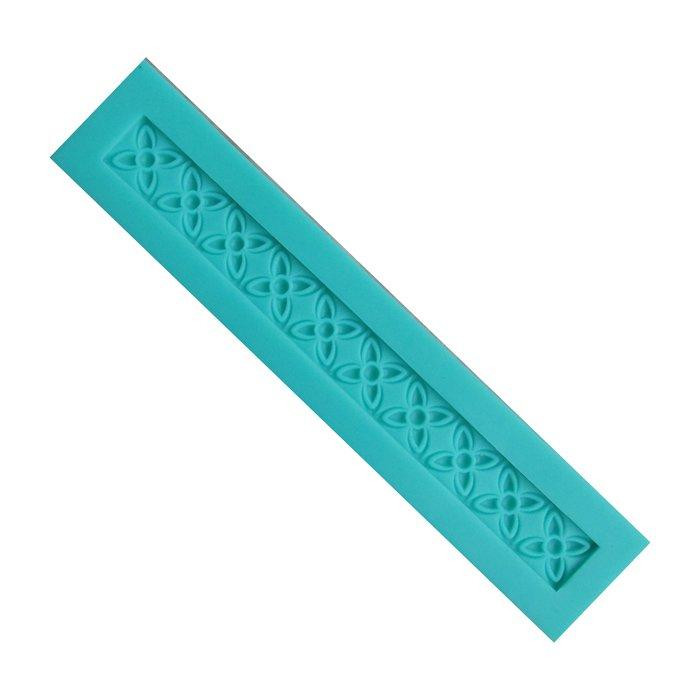 Молд кондитерський для воланів і декору краю Empire Квіточки М-8205 36х182 мм Киев - изображение 1