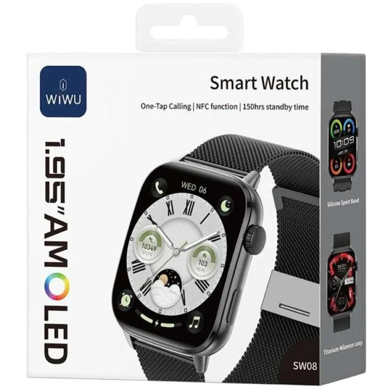 Смарт-часы WiWU SW08 Smart sports watch (call version) Херсон - изображение 5