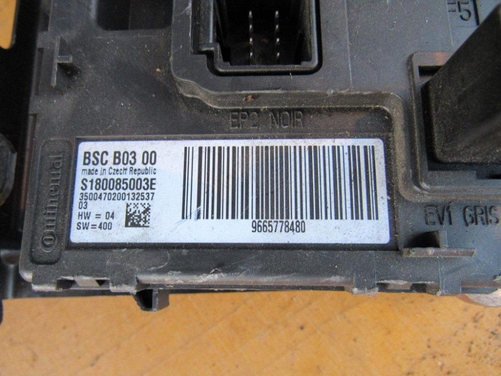 Блок комфорта BSC Citroen Berlingo 2008-2018 (9665778480) Ковель - изображение 2